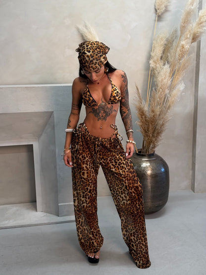 Savanna Printed Mesh Trousers