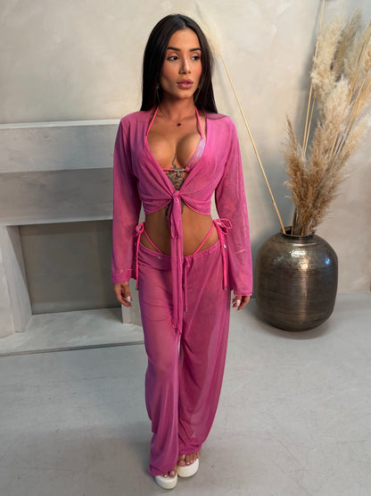Pink Paradise Mesh Set