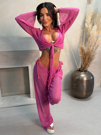 Pink Paradise Mesh Set