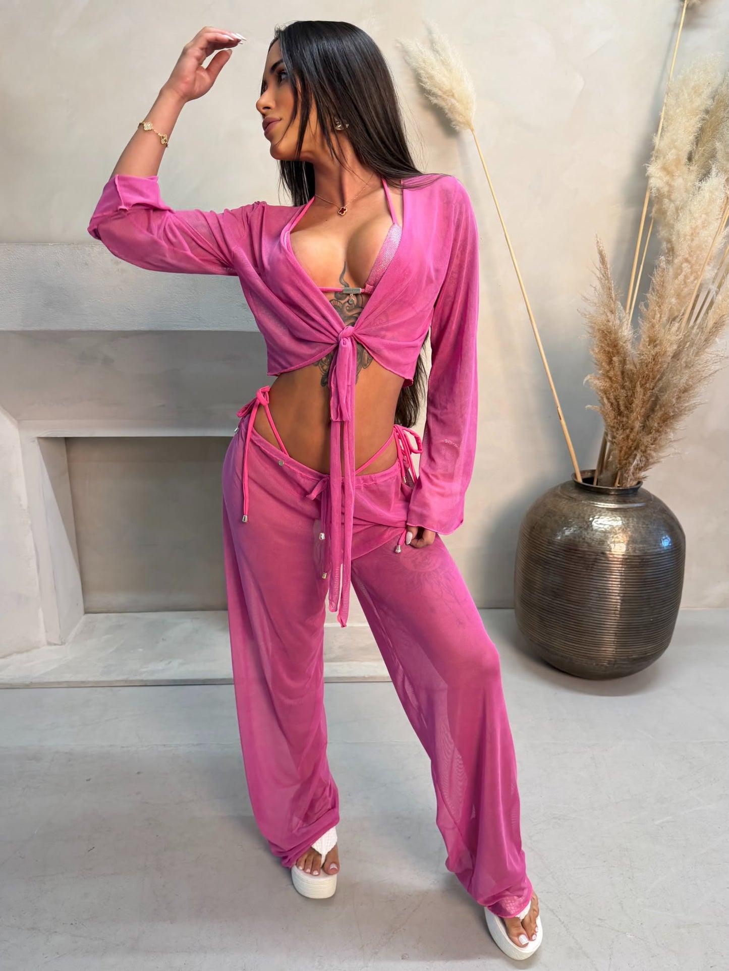 Pink Paradise Mesh Set