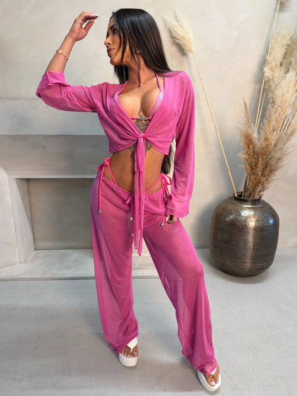 Pink Paradise Mesh Set