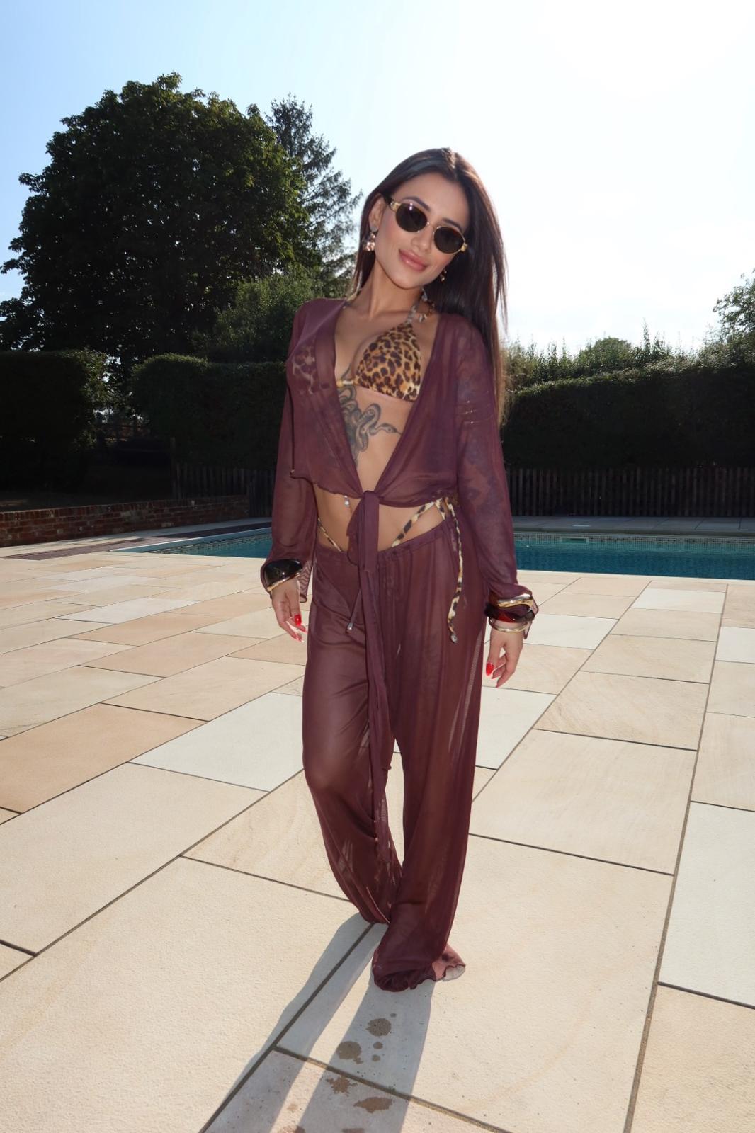 Portofino Espresso Mesh Set